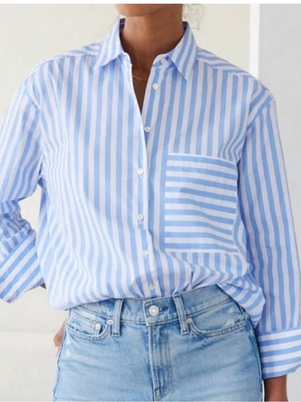 AYR The Deep End Button Down Shirt Stripes Pocket Sz XL Coastal Boating